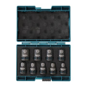 Coffret de 9 douilles carrée 1/2" IMPACT BLACK Makita E-16570 de 8 à 21mm