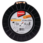 Fil nylon Trèfle torsadé MAKITA E-01812 2,4mm x 225m