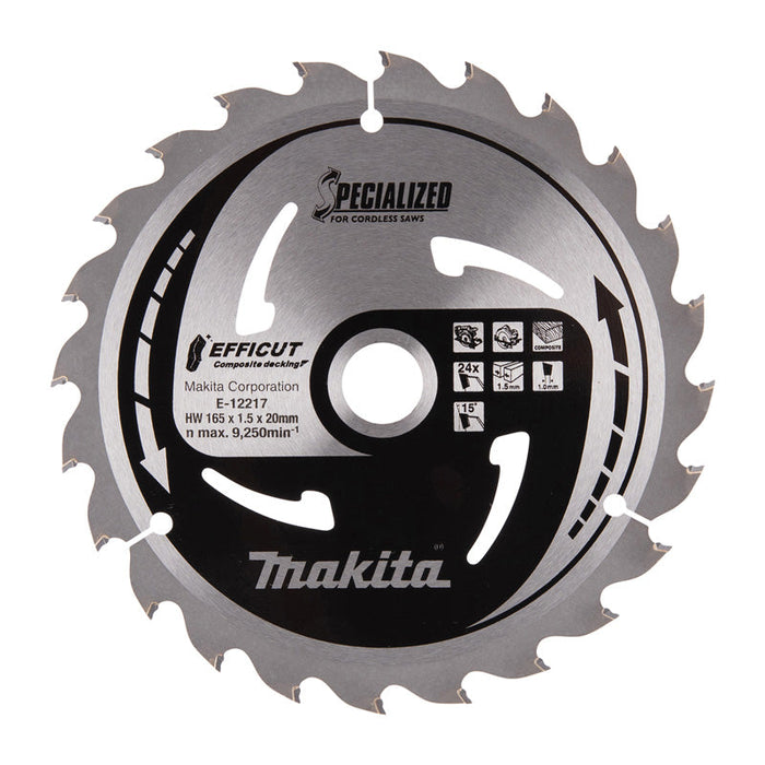 Lames "EFFICUT" Composite decking MAKITA