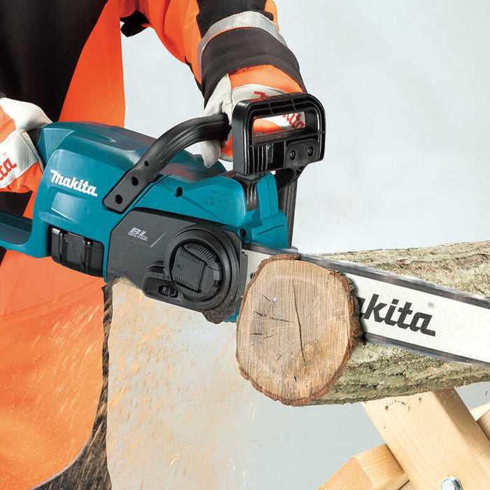 Tronçonneuse 18V  MAKITA DUC357ZX3 35cm brushless (machine seule)