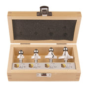 Coffret de 4 Fraises queue de 8 mm MAKITA D-53534
