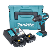 Perceuse visseuse à percussion Brushless 65nm - 18V DHP490RMJ MAKITA - Ø 13 mm  + 2x4Ah  Makpak