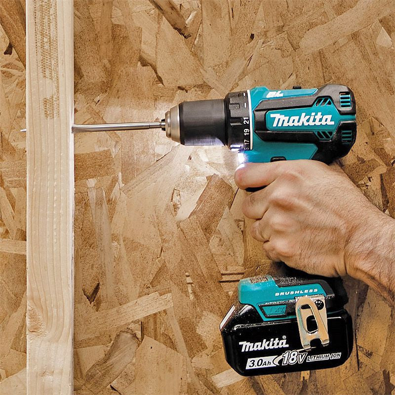 Perceuse visseuse MAKITA DDF485RFJ - 18V Li-Ion - Ø 13mm + 2 batteries 3Ah